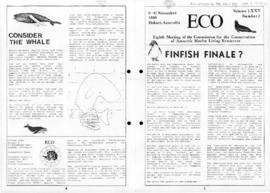 Antarctic and Southern Ocean Coalition, Eco "Finfish finale?" (Eco Volume LXXV Number 2)