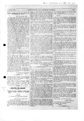 Decree establishing a national park for the protection of certain species of birds and mammals