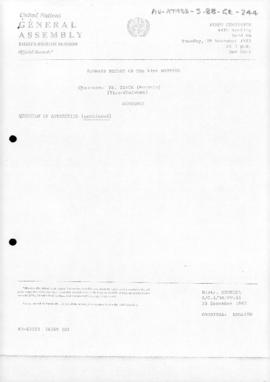 United Nations General Assembly, Thirty-eighth session, First Committee, Summary record of the 44...