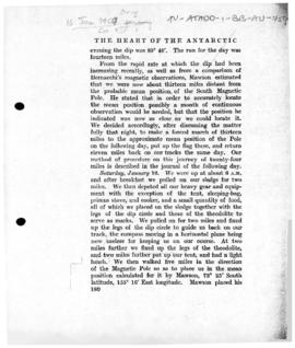Account of the claim made by Professor Edgeworth David to the area of the South Magnetic Pole