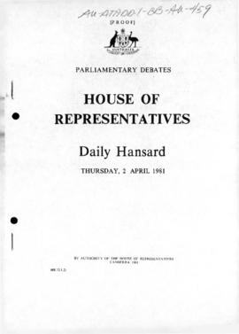 Parliamentary debates, House of Representatives, Antarctic Marine Living Resources Conservation B...