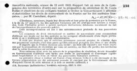 Parliamentary report on the steps to be taken to consolidate French title to French southern Isla...