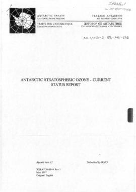 Twenty-first Antarctic Treaty Consultative Meeting (Christchurch) Information paper 44 Revision 1...
