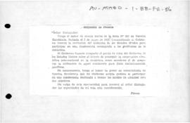 French note to the United States accepting the United States' invitation to attend a conference o...