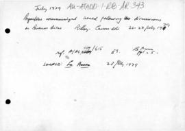 Press articles concerning Argentine communique on Islas Malvinas