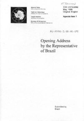 Twenty-second Antarctic Treaty Consultative Meeting (Tromsø) Information paper 82 "Opening a...
