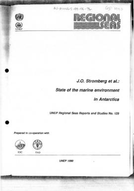 United Nations Environmental Programme, report on State of the Marine Environment in Antarctica