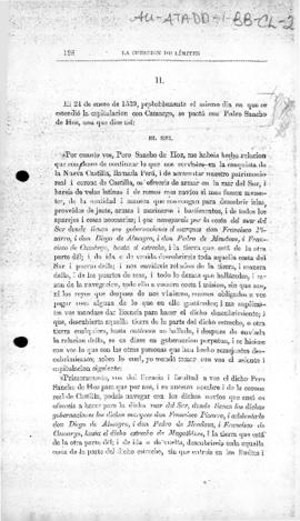 Royal Letters Patent granting to Pedro Sancho de Hoz the governorship of areas south of the Strai...