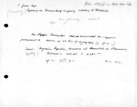 Argentina, Report of the Committee of enquiry relating to Antarctica