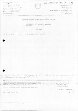 United Nations General Assembly, Thirty-eighth session, First Committee, Summary record of the 45...