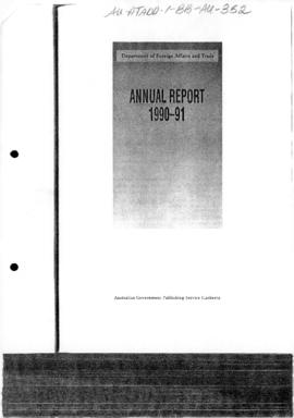 Department of Foreign Affairs and Trade, Annual Report "The Antarctic"