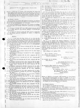 France, Decree no 78-112 defining straight baseline and bay closure line regarding French Souther...