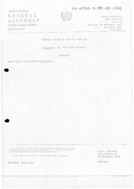 United Nations General Assembly, Thirty-eighth session, First Committee, Summary record of the 43...
