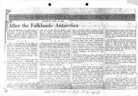 Press articles concerning the Falkland Islands/Malvinas conflict, June 17-30, 1982