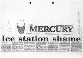 Diwell, Stuart "Ice Station Shame" The Mercury