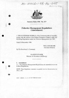 Fisheries Management Regulations