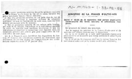 Decree no. 56-935 concerning the administrative organisation of French Southern and Antarctic Lands