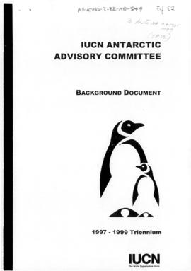 Twenty-first Antarctic Consultative Meeting (Christchurch) Information paper 82 "IUCN Antarc...