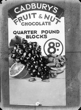 Advertisement for Cadbury's Fruit & Nut Chocolate