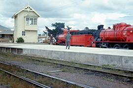 Locomotives at Western Junction