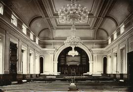 Interior of Town Hall, Hobart