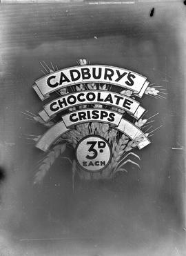 Advertisement for Cadbury's Chocolate Crisps