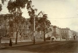Public buildings near Franklin Square, Hobart