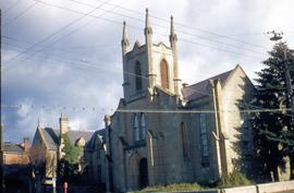 Chalmer’s church building in Hobart before demolition