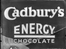 Advertisement for Cadbury's Energy Chocolate