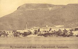 Photograph on visitor pass to the Cadbury factory, Claremont