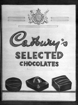 Draft of Cadbury's poster