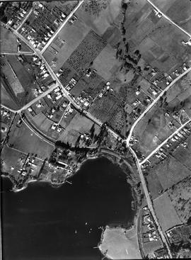 Aerial photograph of Claremont area.