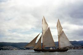 May Queen sailing on Derwent