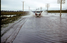 Flooded Midland Highway 1964