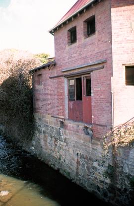 Collins Street mill on bank of Hobart Rivulet