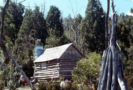 Hut at Lake Meston 1977
