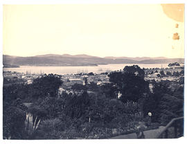 View from Mr. Robert's garden, West Hobart
