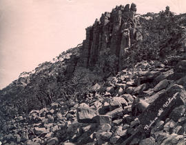 Rocks on  Mount Wellington