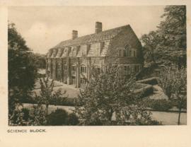 Photograph of the science block at Ackworth School