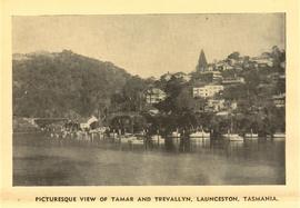 Picturesque view of Tamar and Trevallyn, Launceston, Tasmania