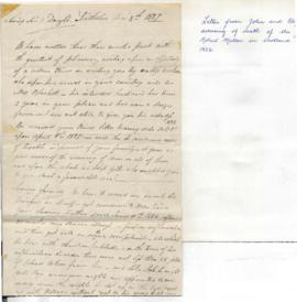 Letter from John and Elspeth Arneil