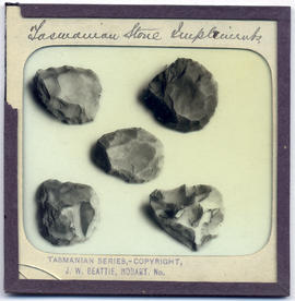 Tasmanian Aboriginal stone implements