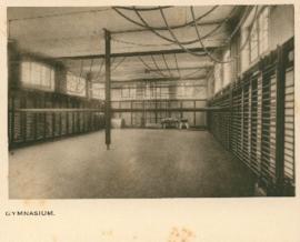 Photograph of the gymnasium at Ackworth School