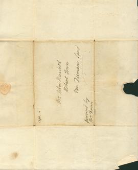 2 Feb 1822 - Ann Johnston to cousin John Meredith