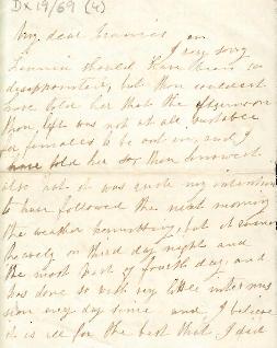 Anna Maria to Francis : undated