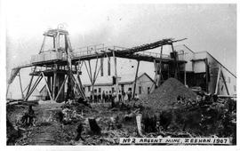 View of the Argent Mine Number 2, Zeehan, Tasmania