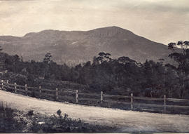 View to Mt Wellington from Huon Road