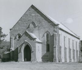 Photograph of front view of St Augustine's Anglican Church