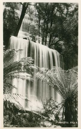 Postcard of Russell Falls