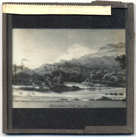 Sullivans Cove, Hobart Town, Van Diemen's Land in 1804